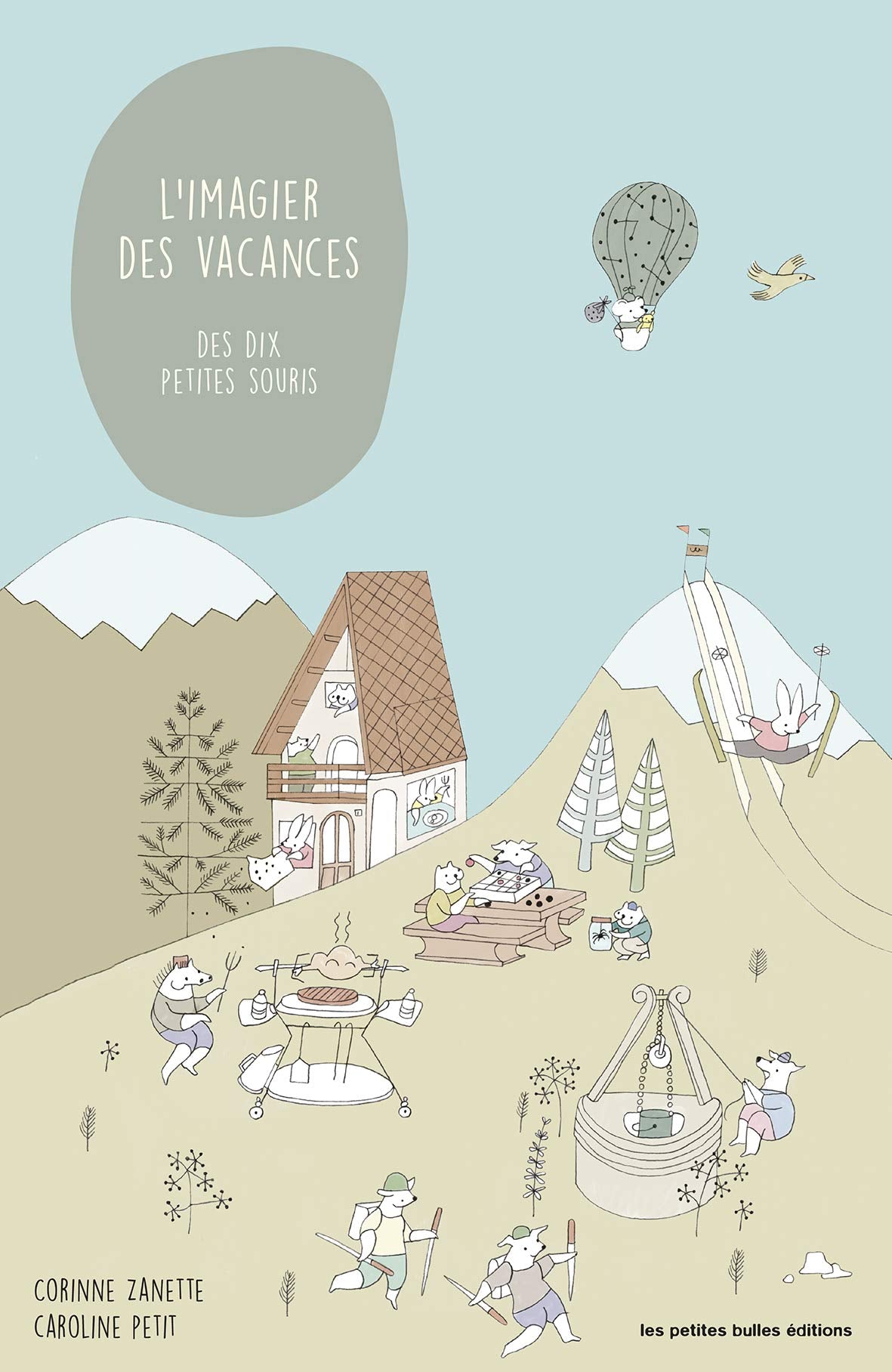 L'imagier des vacances des dix petites souris 9791093960111