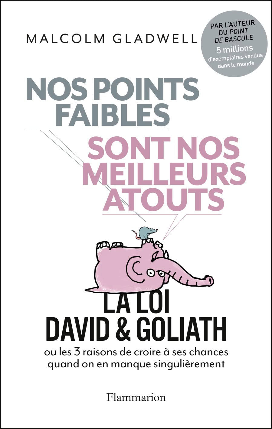 Nos points faibles sont nos meilleurs atouts: La Loi David & Goliath ou les 3 raisons de croire à ses chances quand on en manque singulièrement 9782081342767
