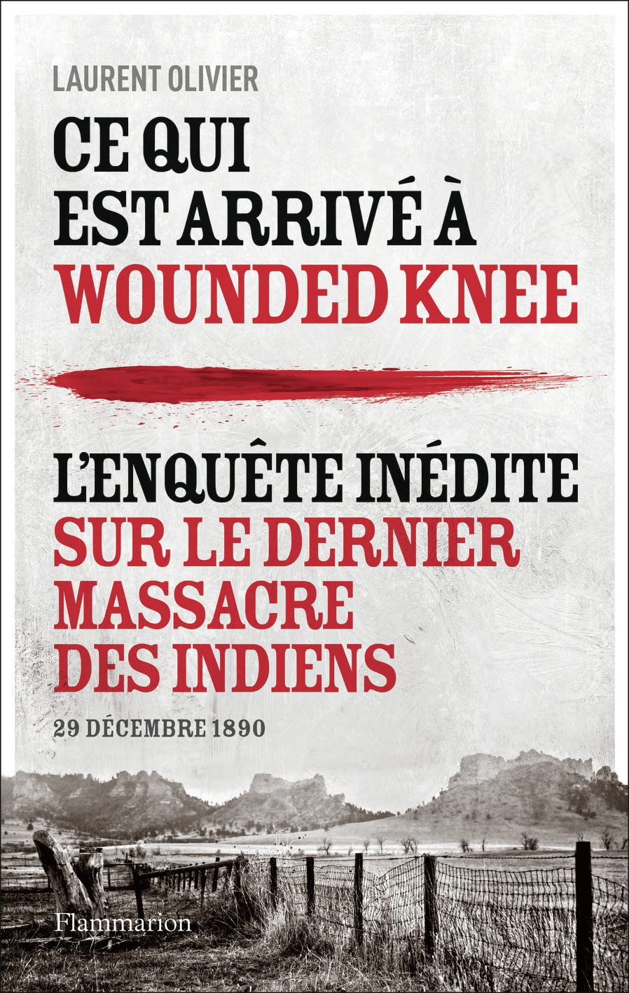 Ce qui est arrivé à Wounded Knee: L'enquête inédite sur le dernier massacre des Indiens (29 décembre 1890) 9782080252111