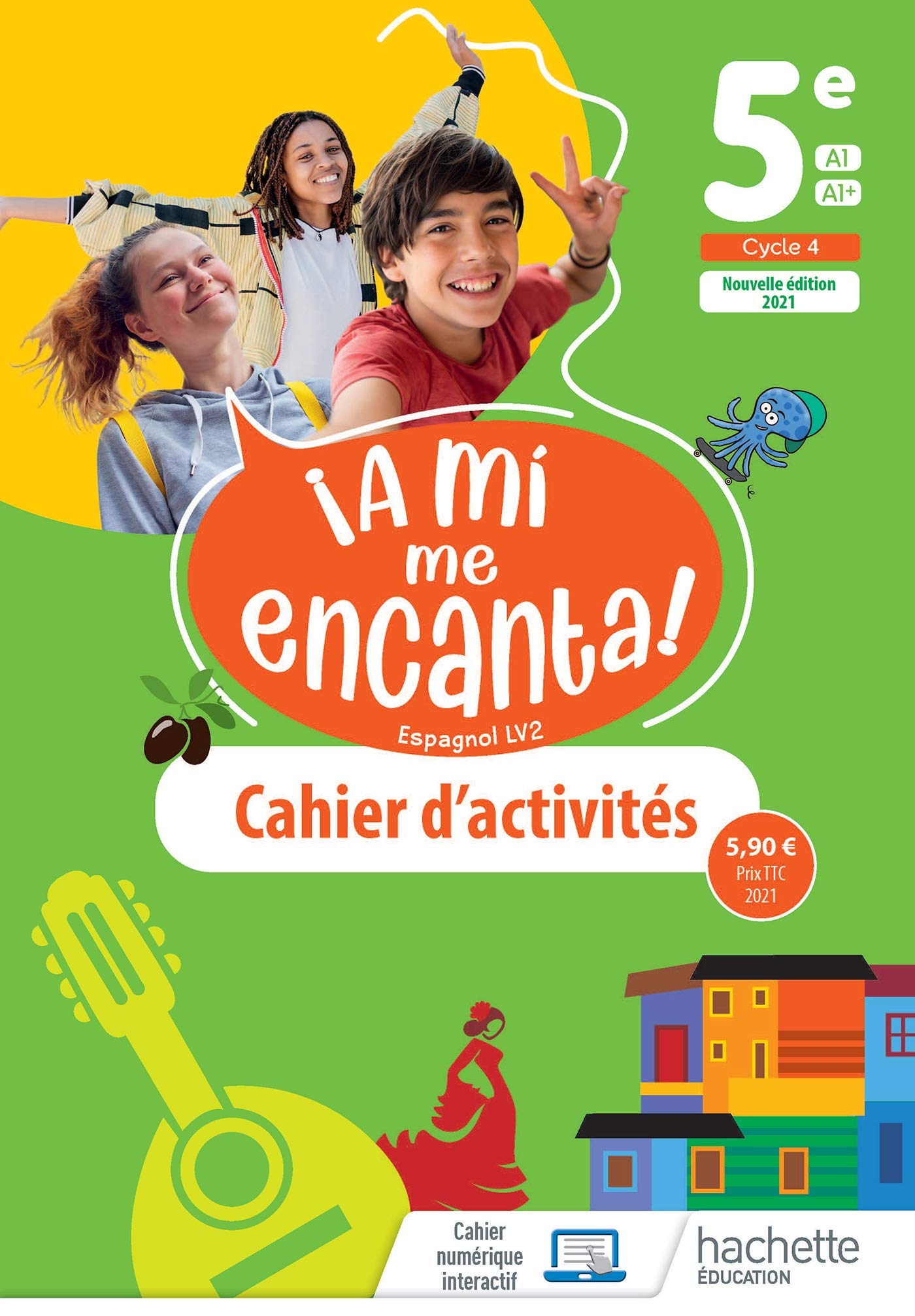 A mi me Encanta 5e - cahier d'activités - Ed. 2021 9782017030515