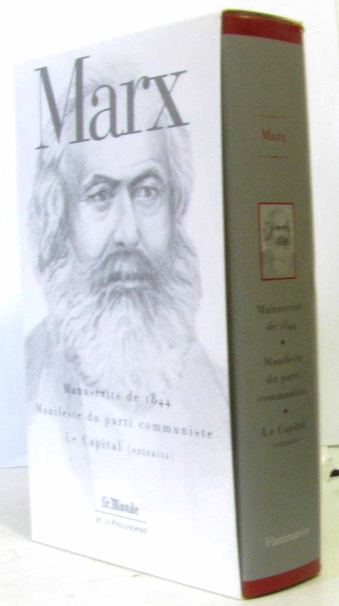 MANIFESTE DU PARTI COMMUNISTE-MANUSCRITS DE 1844-LE CAPITAL (EXTRAITS)(MONDE) 9782081212534