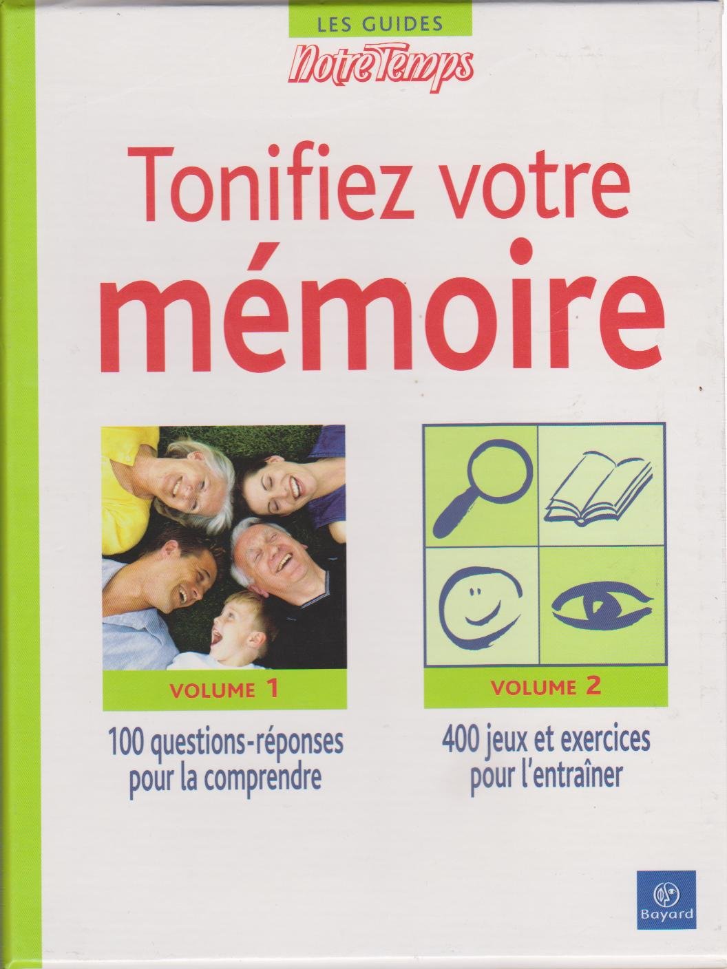 TONIFIEZ VOTRE MEMOIRE COFFRET 2 TOMES 9782908486346
