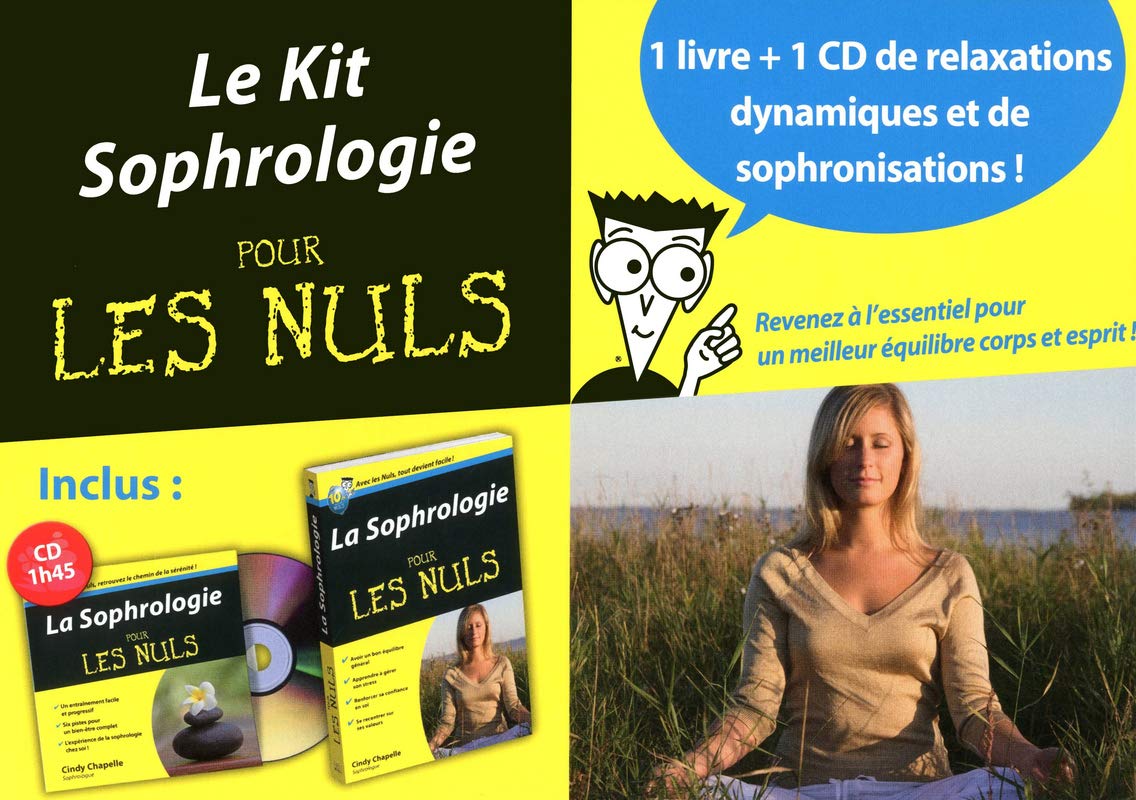 Kit Sophrologie pour les Nuls + CD audio 9782754032179