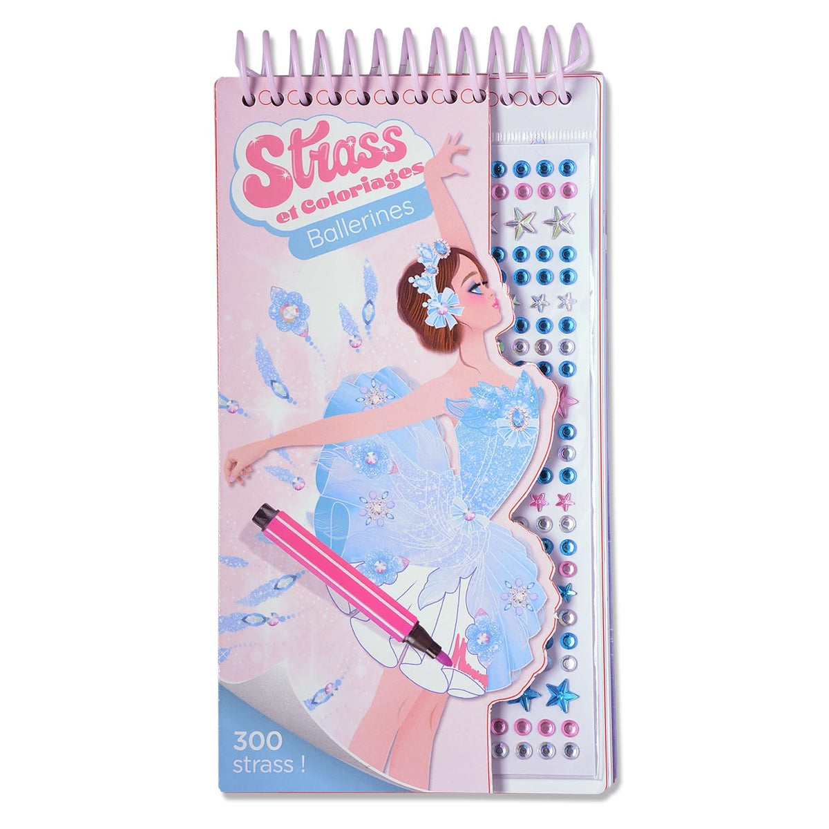 Strass et coloriages Ballerines 9782809694734