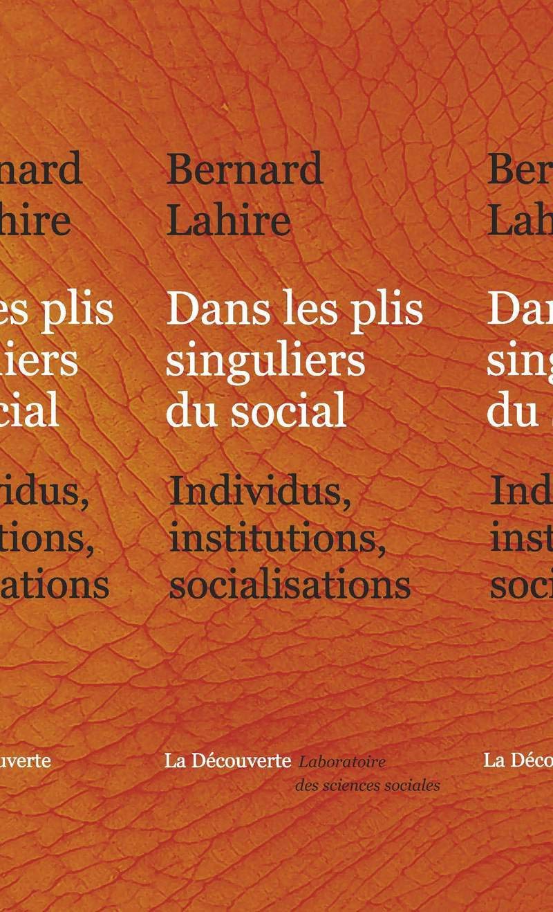 Dans les plis singuliers du social: Individu, institutions, socialisations 9782707175557