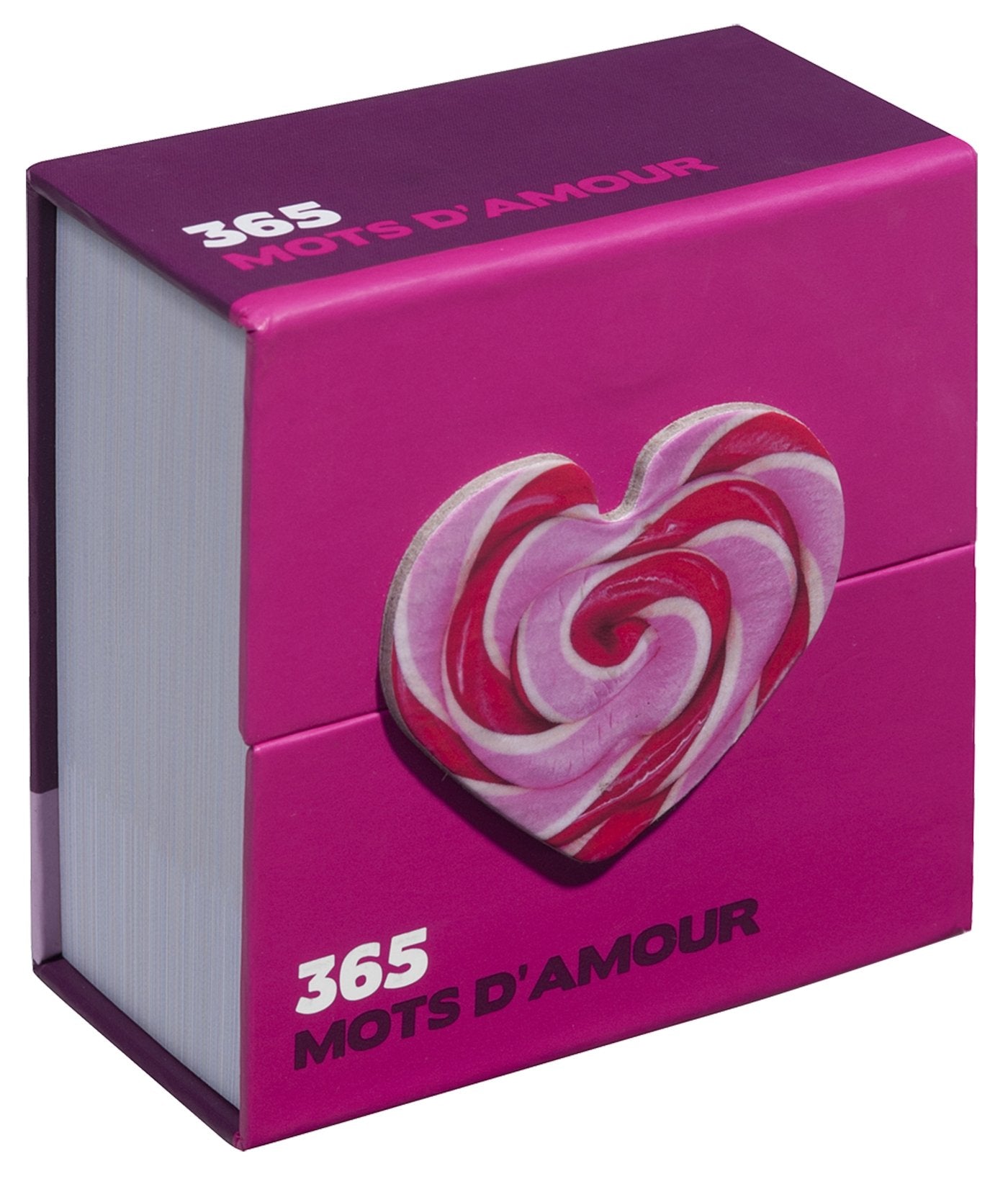Mini calendrier - 365 mots d'amour 9782809604054