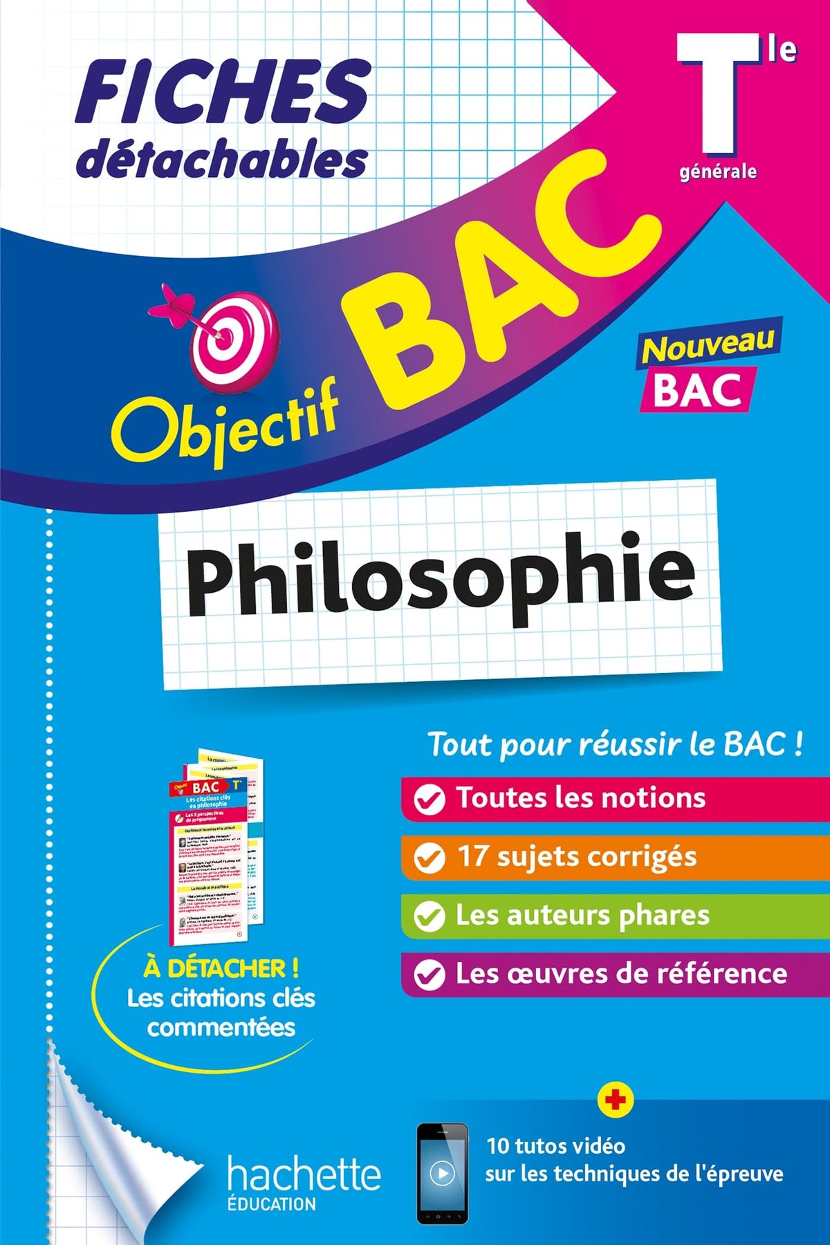 Objectif BAC Fiches - Philosophie Tle 9782017901266