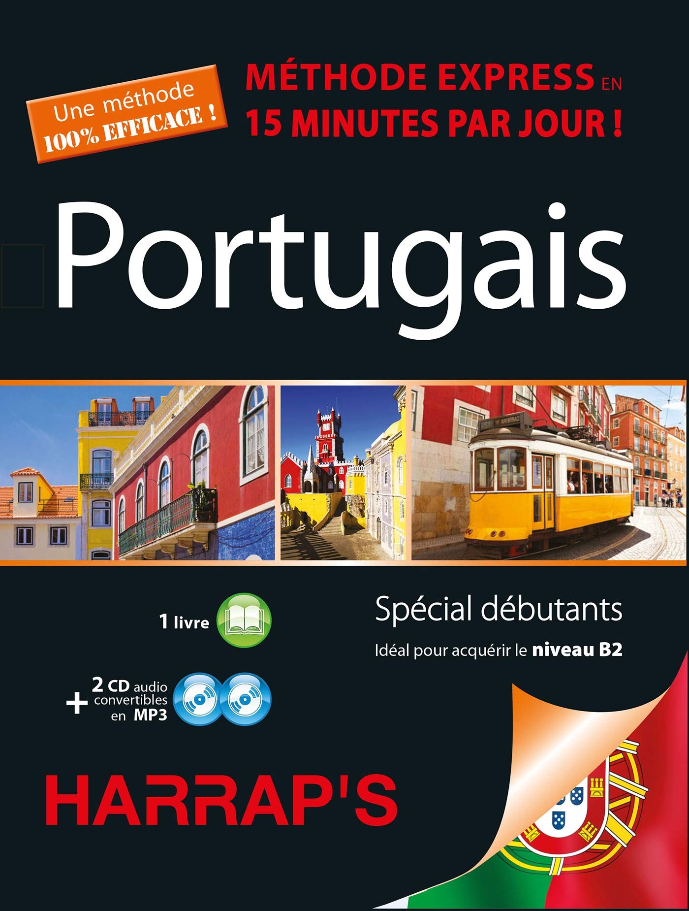Harrap's méthode express Portugais 2 CD+livre 9782818703915