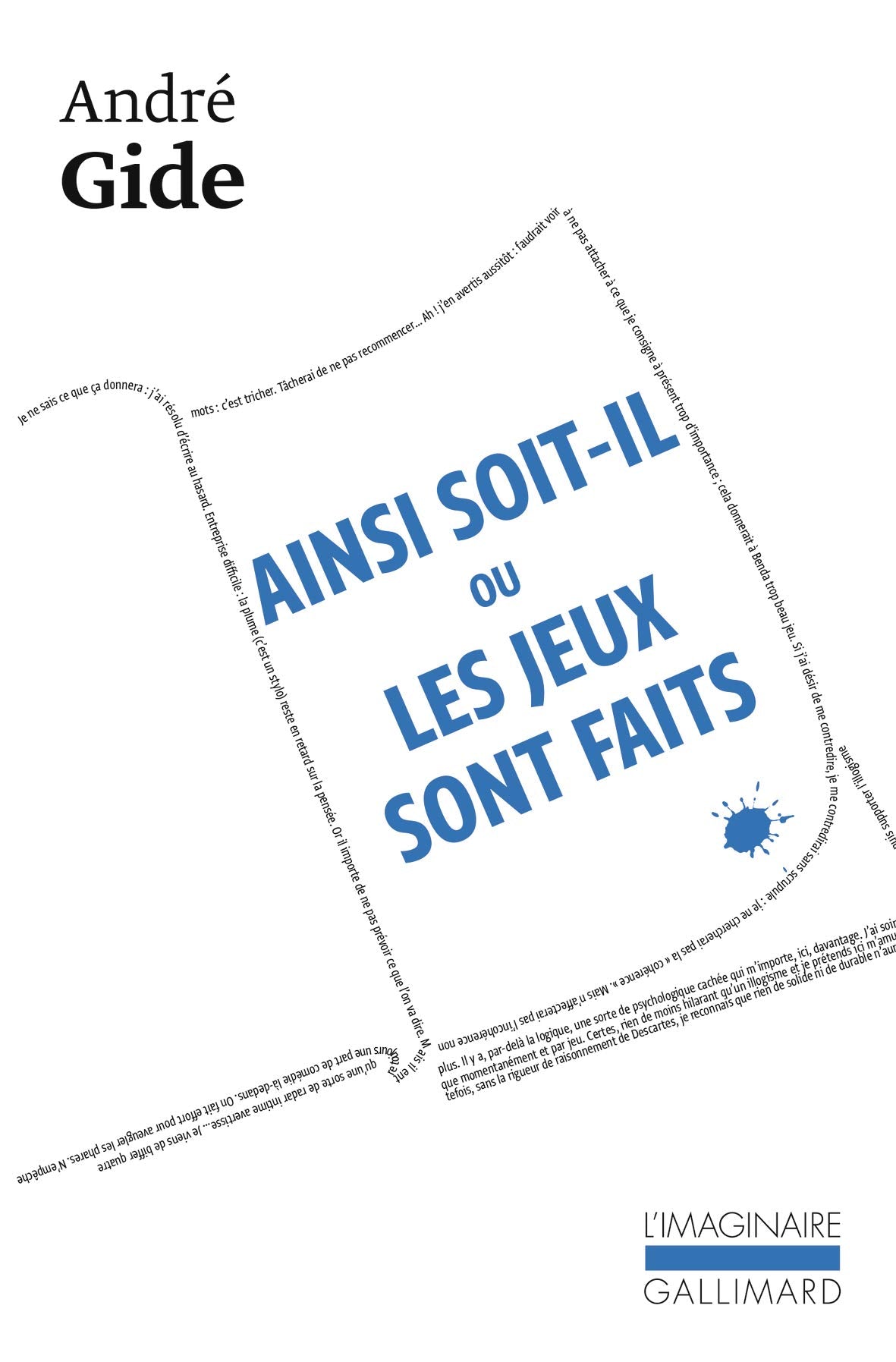 Ainsi soit-il ou Les jeux sont faits 9782070760961