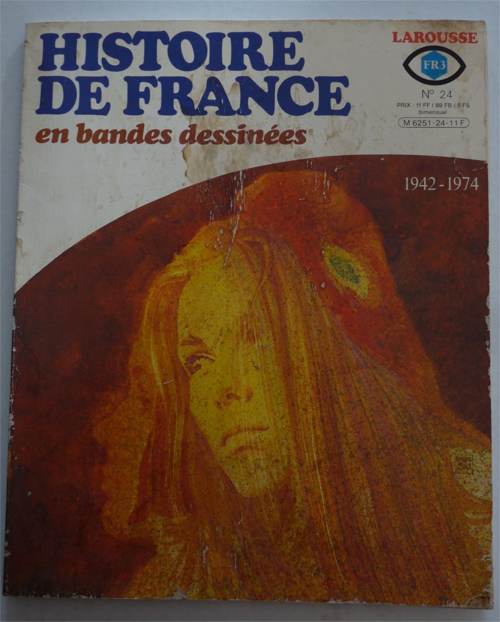 Histoire de France en bandes dessinées numéro 24 (septembre 1978) : 1942-1974 