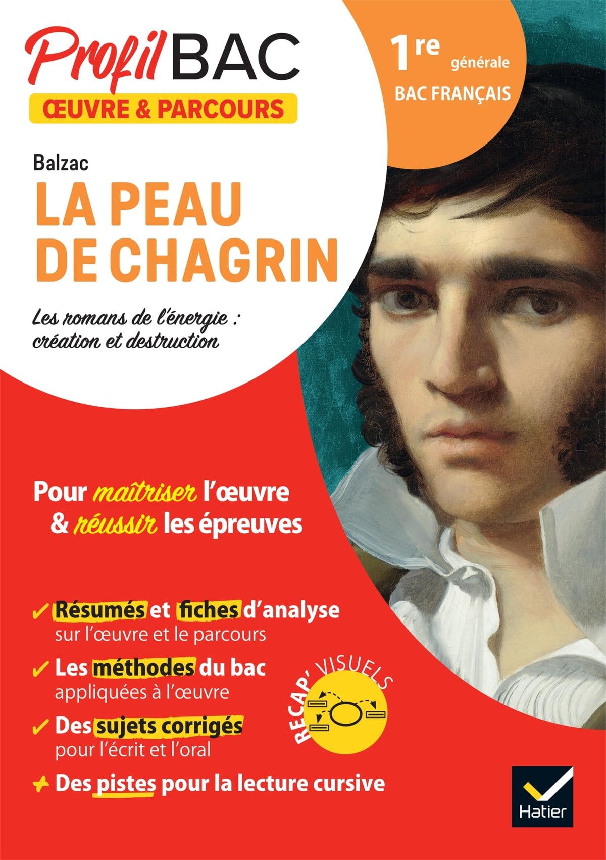 Profil - Balzac, La Peau de chagrin (oeuvre au programme Bac de français 2026): analyse de l'oeuvre et du parcours au programme (1re générale) 9782401086364