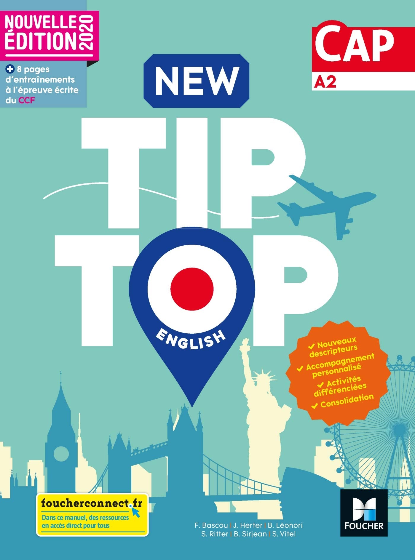 New Tip Top ENGLISH CAP - Ed. 2020 - Livre élève 9782216157365