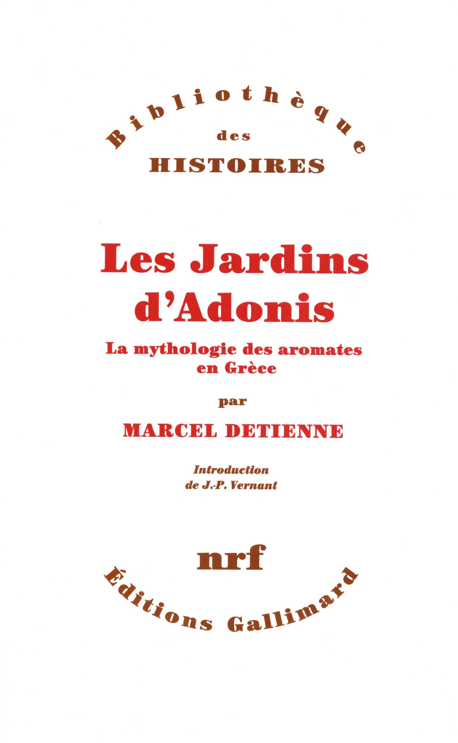 Les Jardins d'Adonis 9782070281121