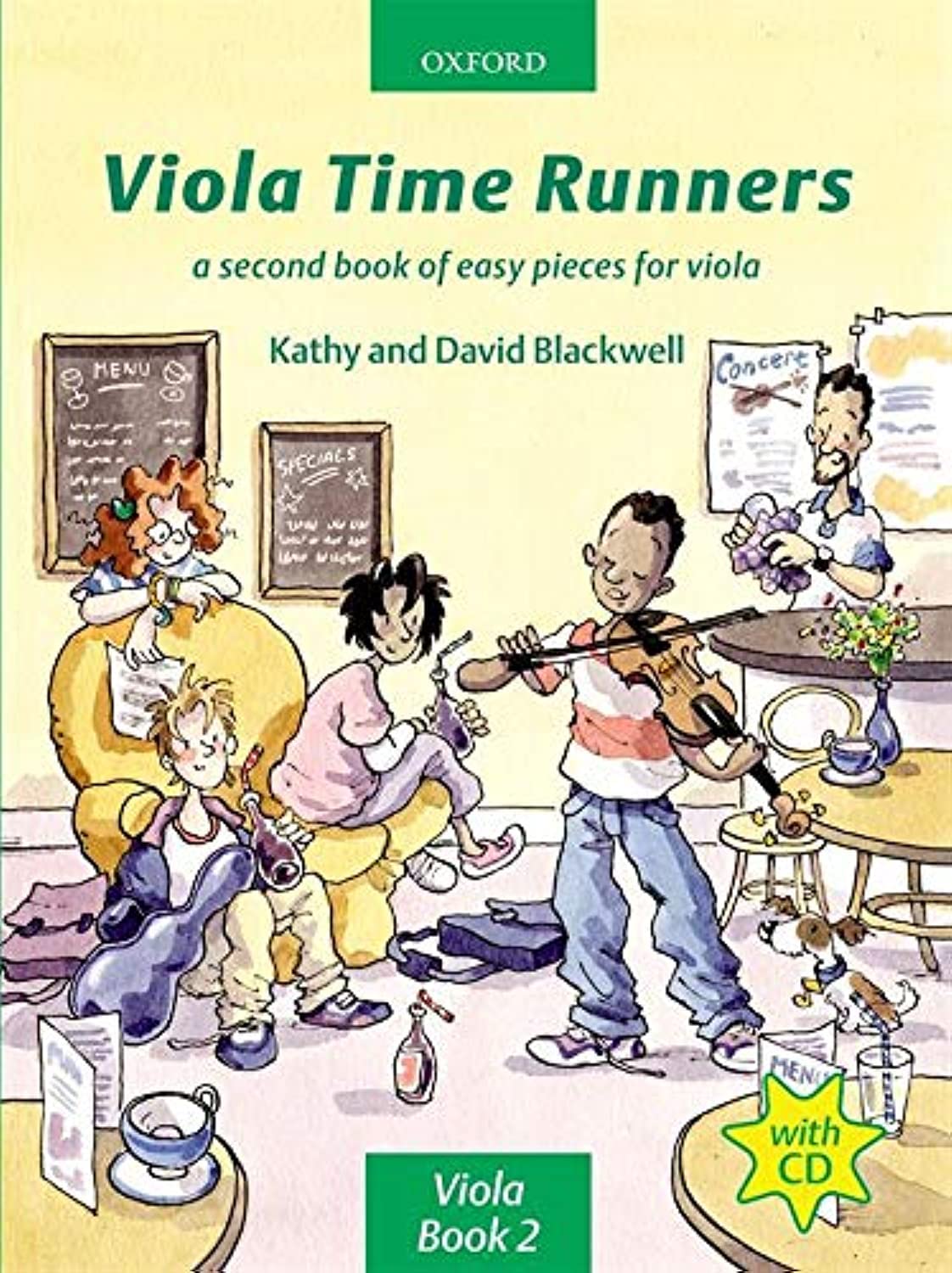 Viola Time Runners: A second book of easy pieces for viola 9780193221185