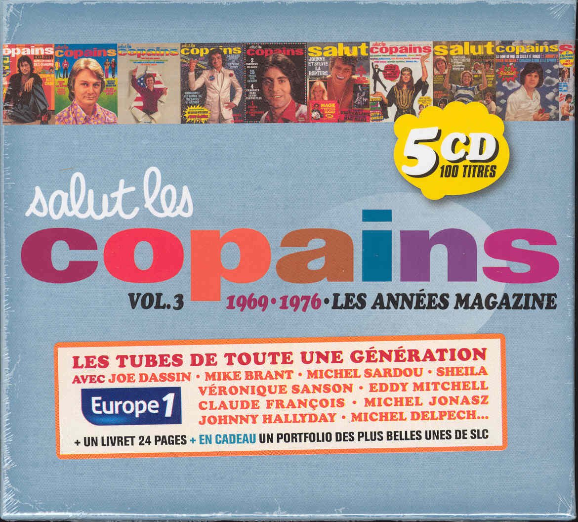Salut Les Copains : 1969/1976 Les Années Magazine /Vol.3 (Coffret 5 CD) 0600753314791