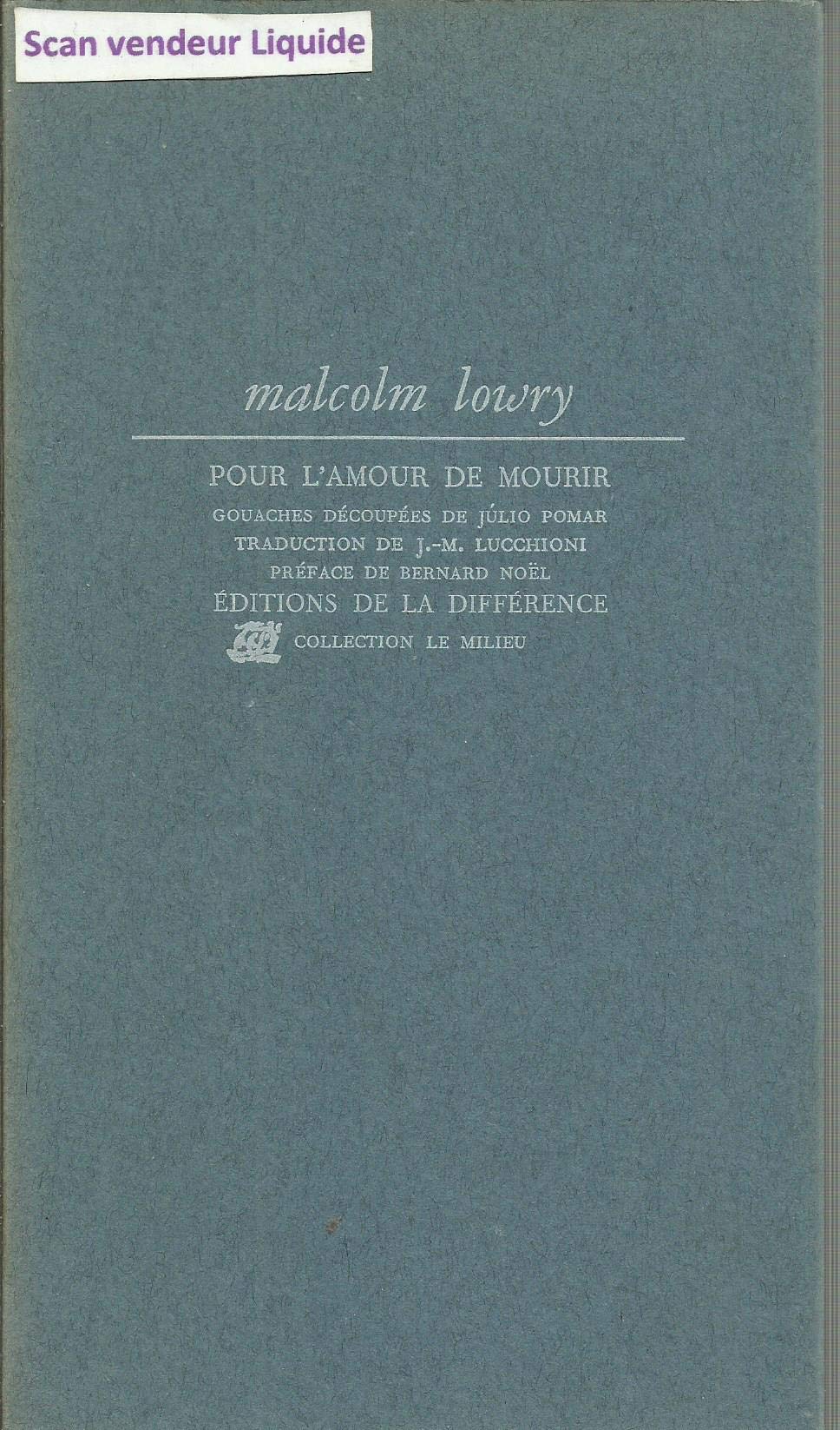 Pour l'amour de mourir 9782729100049