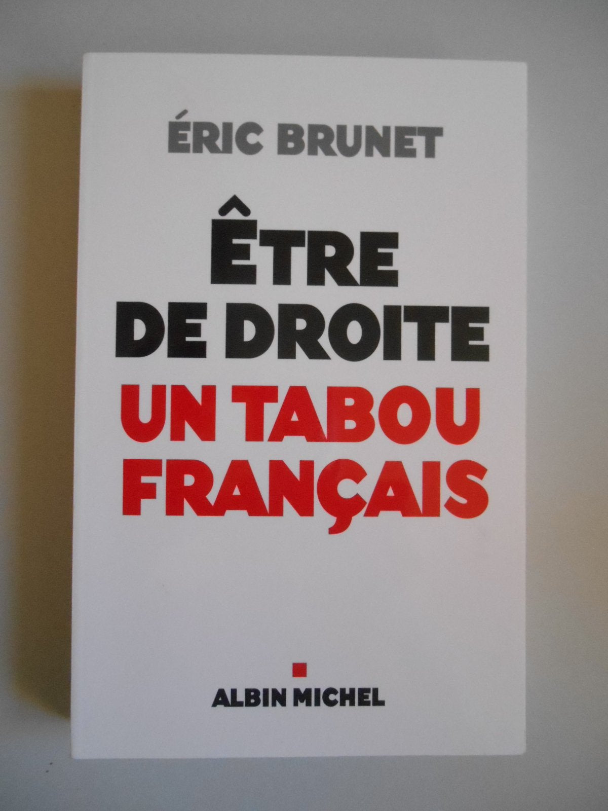 Etre de droite : un tabou français 9782226170835