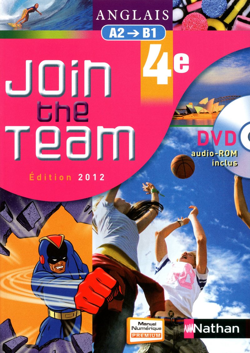 Anglais - Join the Team 4e 9782091738246