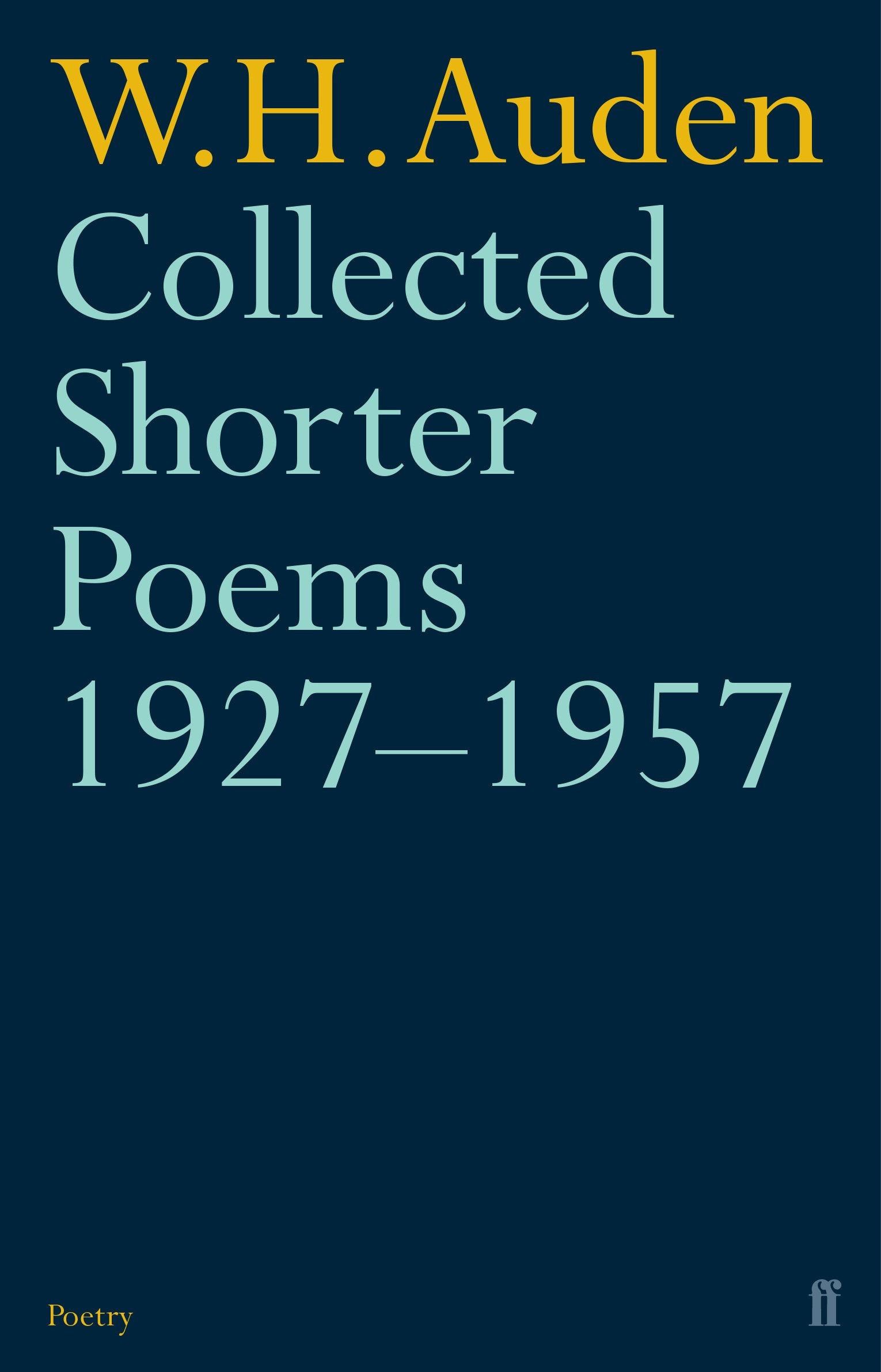 Collected Shorter Poems 1927-1957 9780571087358