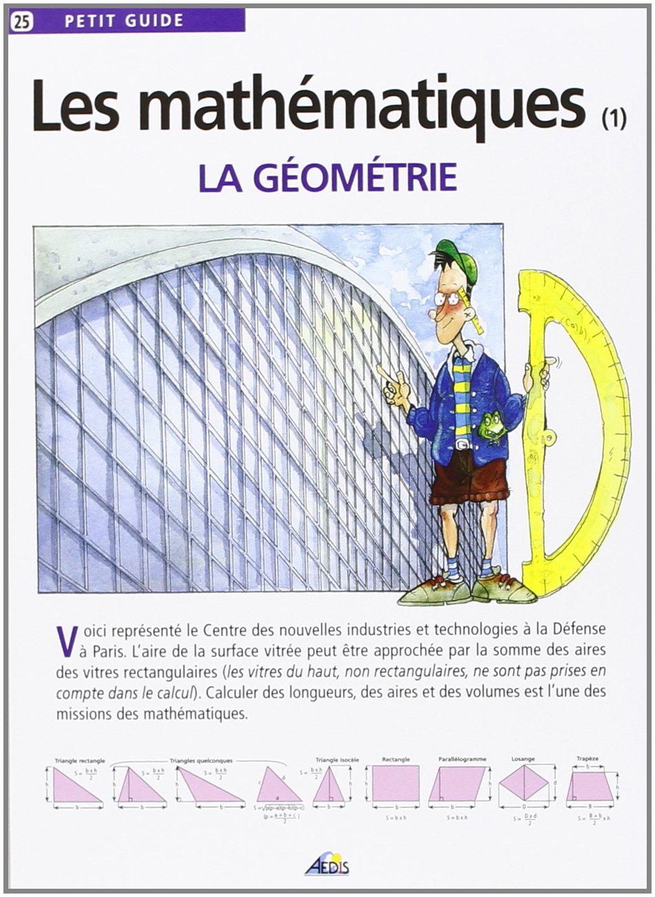 PG025 - Les mathematiques (1) géometrie 9782842590291