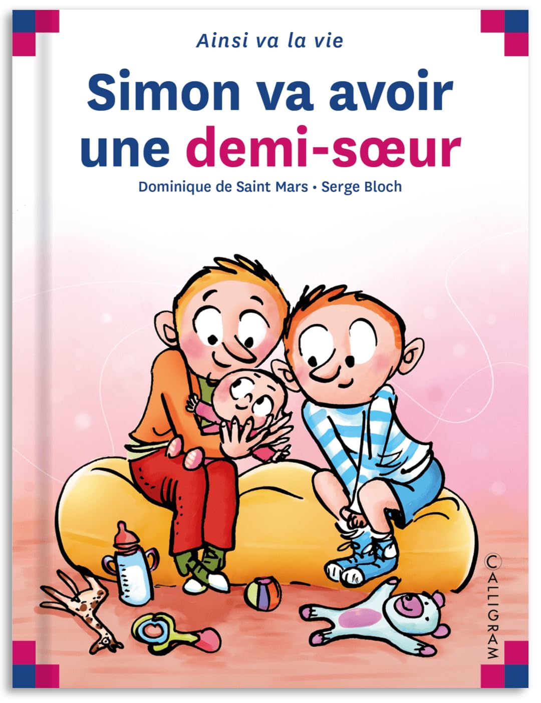 Simon va avoir une demi-sœur 9782884808422