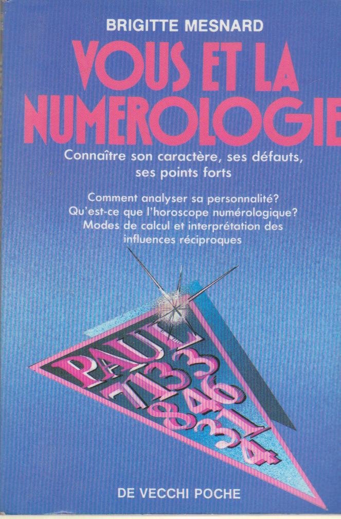 Vous et la numérologie 9782732841083