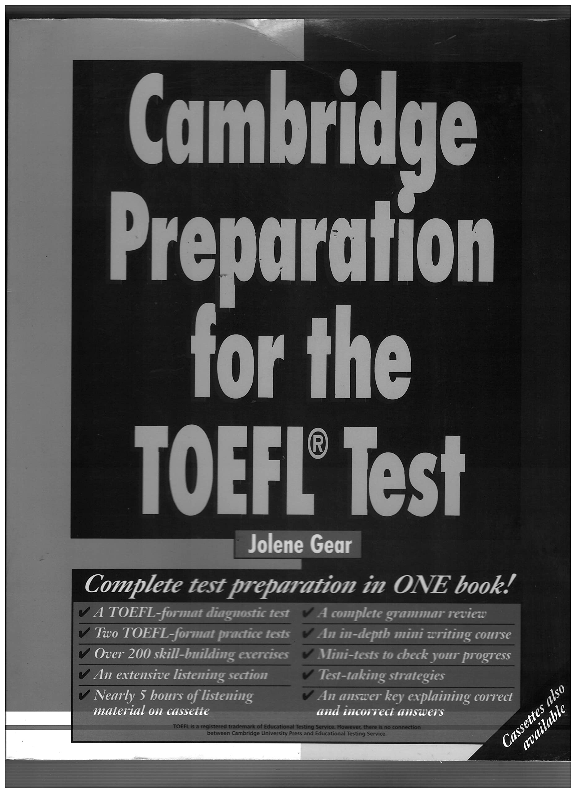 Cambridge Preparation for the TOEFL® Test Book 9780521367455