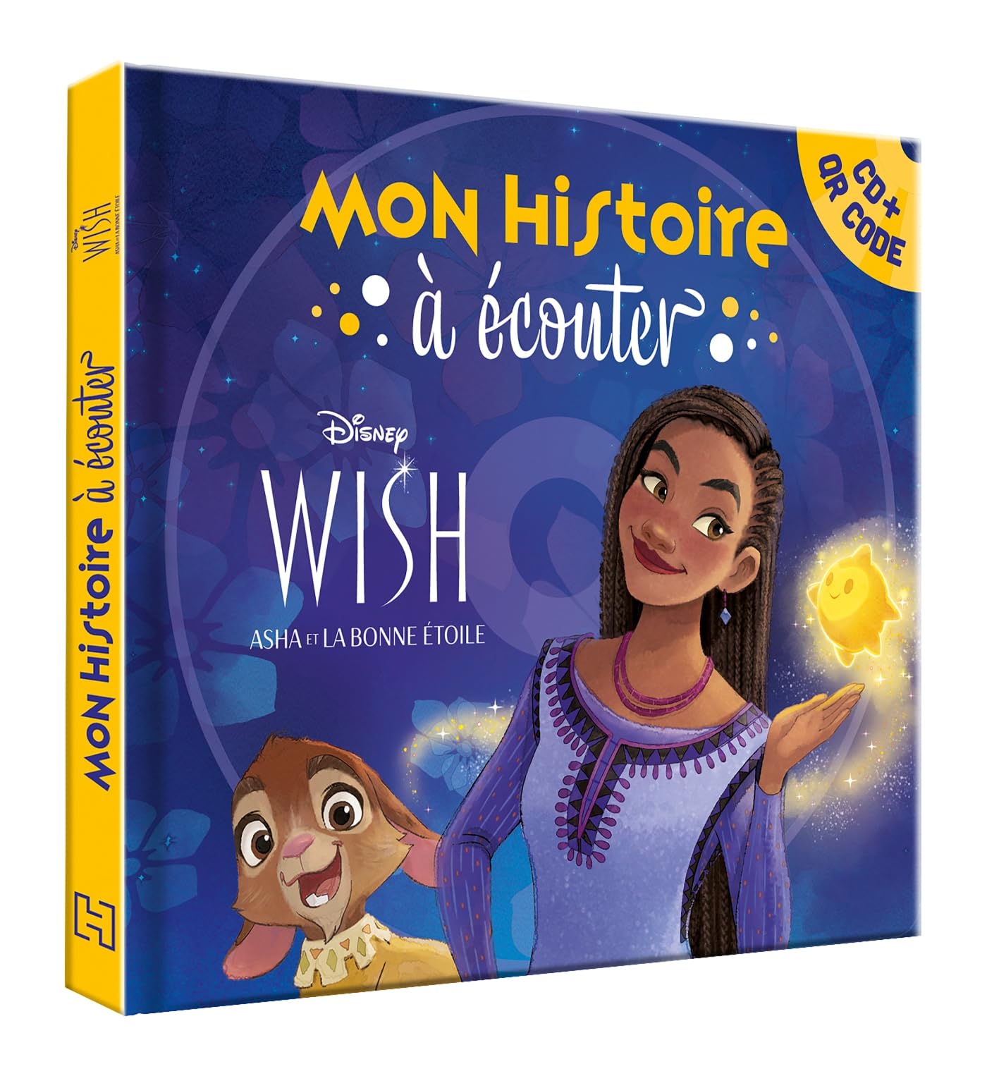 WISH, ASHA ET LA BONNE ÉTOILE - Mon Histoire à Écouter [QR code + CD] - L'histoire du film - Disney 9782017236092
