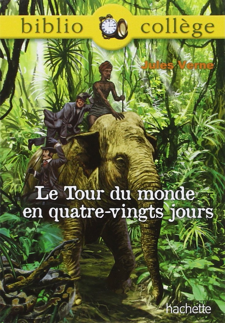 Bibliocollège - Le tour du monde en 80 jours, Jules Verne 9782012814165