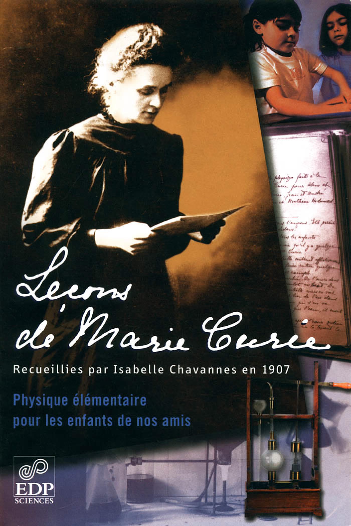 Leçons de Marie Curie : Physique élémentaire pour les enfants de nos amis 9782868836359