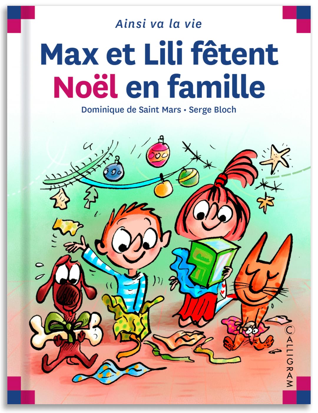 Max et Lili fêtent Noël en famille 9782884803748