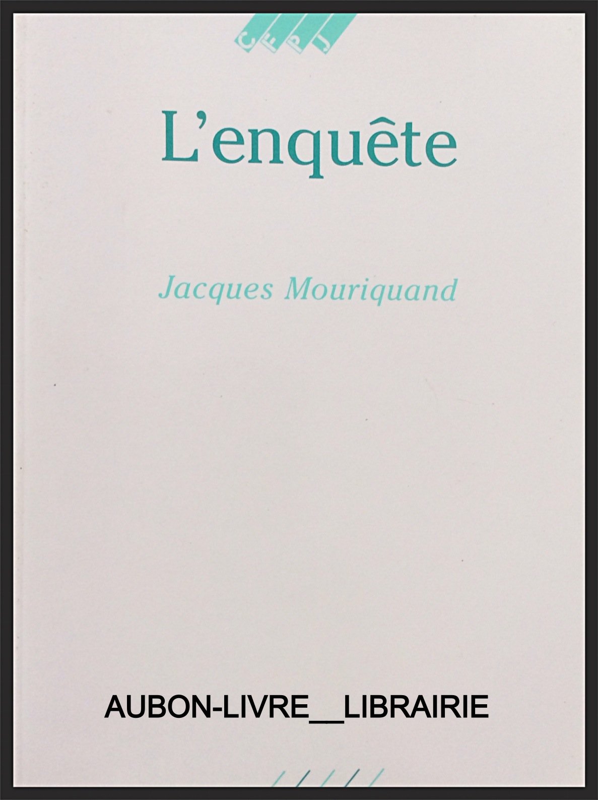 L'enquête 9782859001056