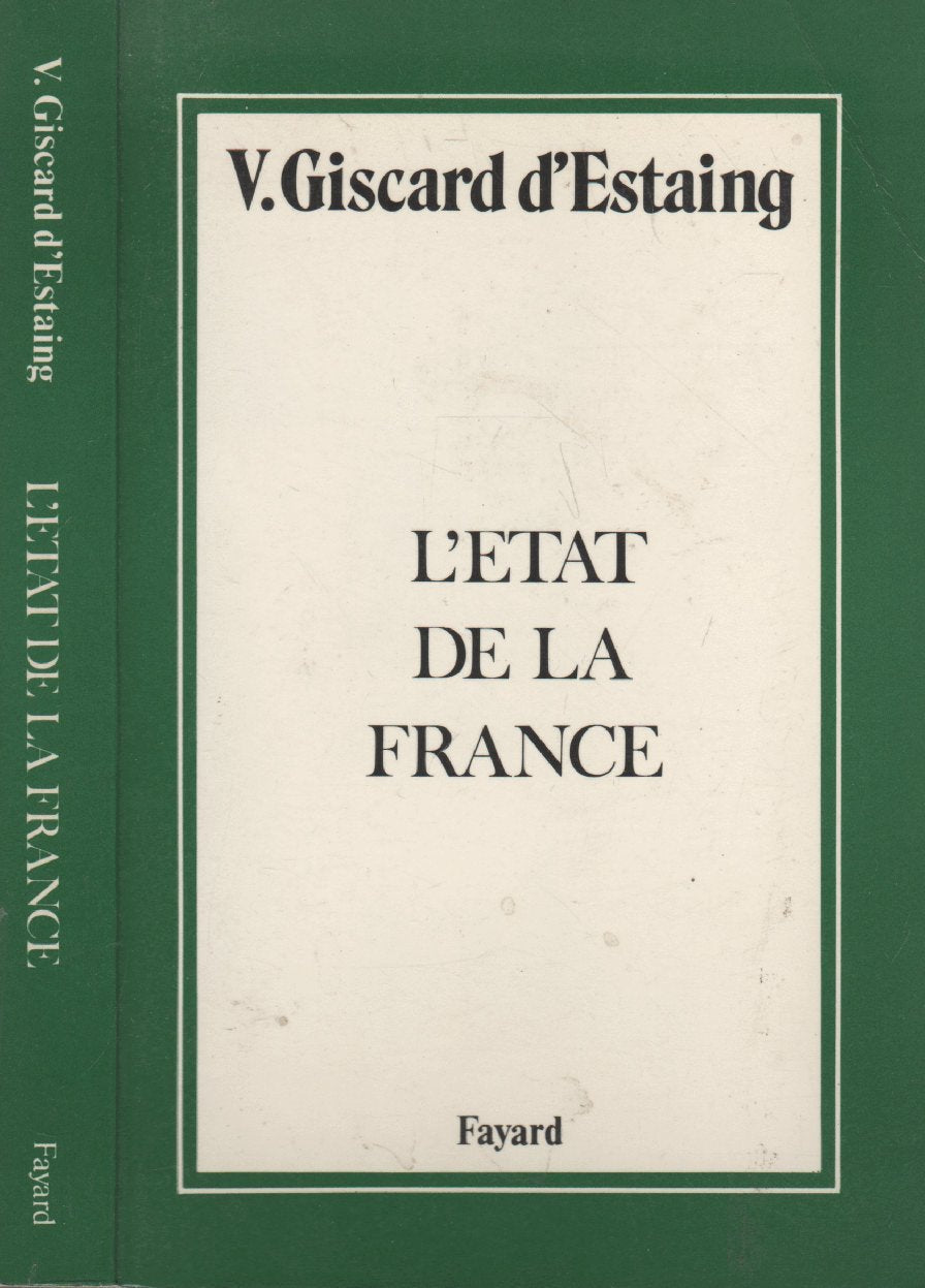 L'Etat de la France 9782213010229