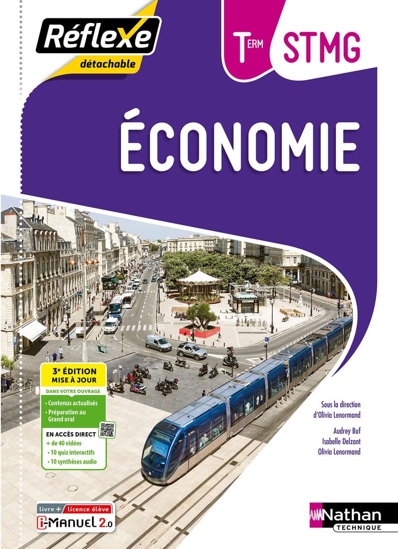 Economie - Tle STMG - Coll. Réflexe 9782095035259
