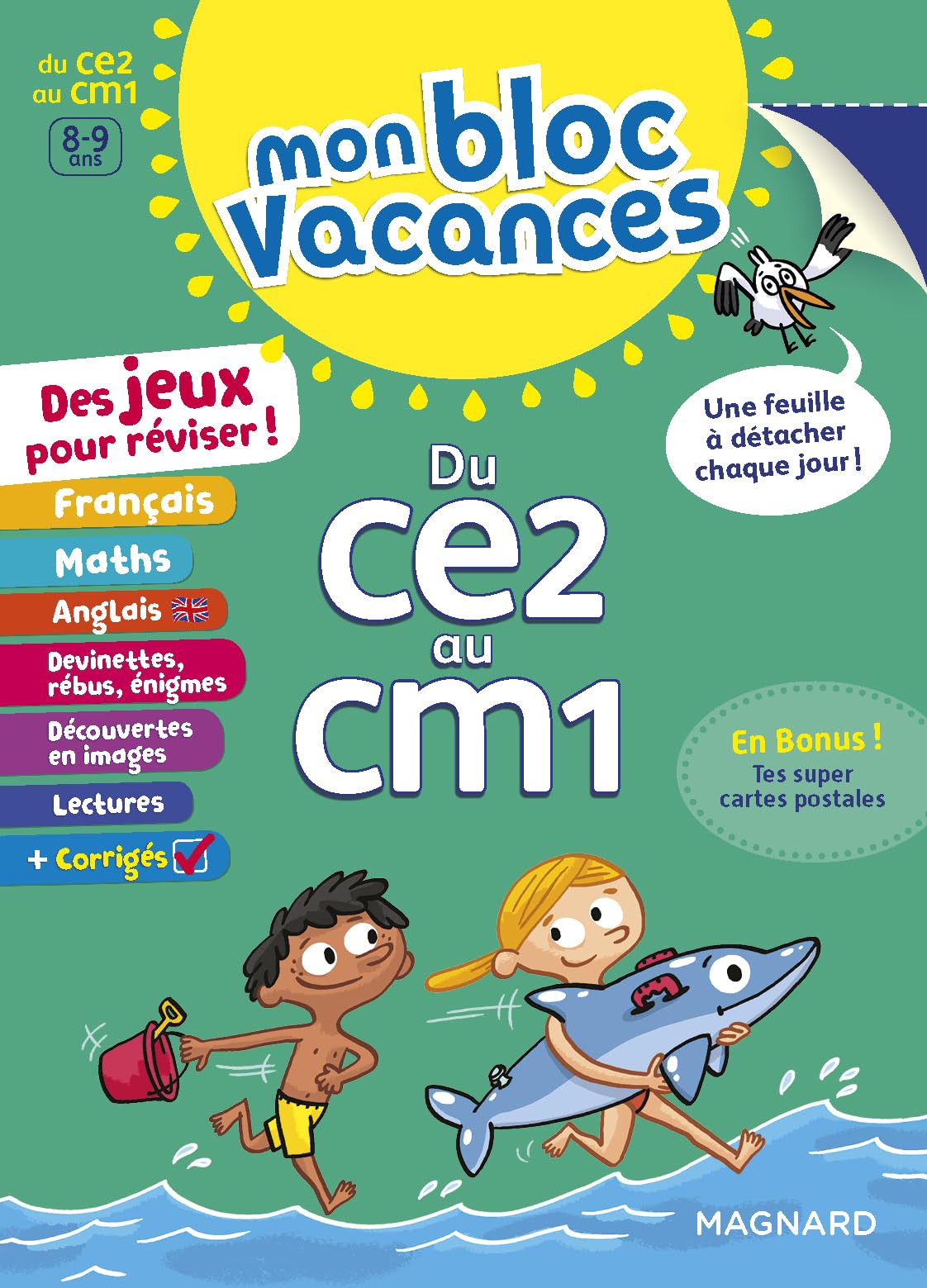 Mon Bloc Vacances : Du CE2 au CM1- Cahier de vacances 9782210759008