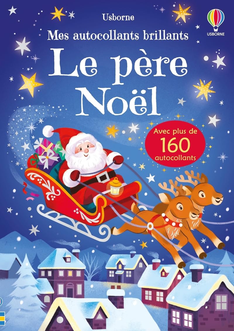 Le Père Noël - Mes autocollants brillants - Dès 3 ans 9781835408070