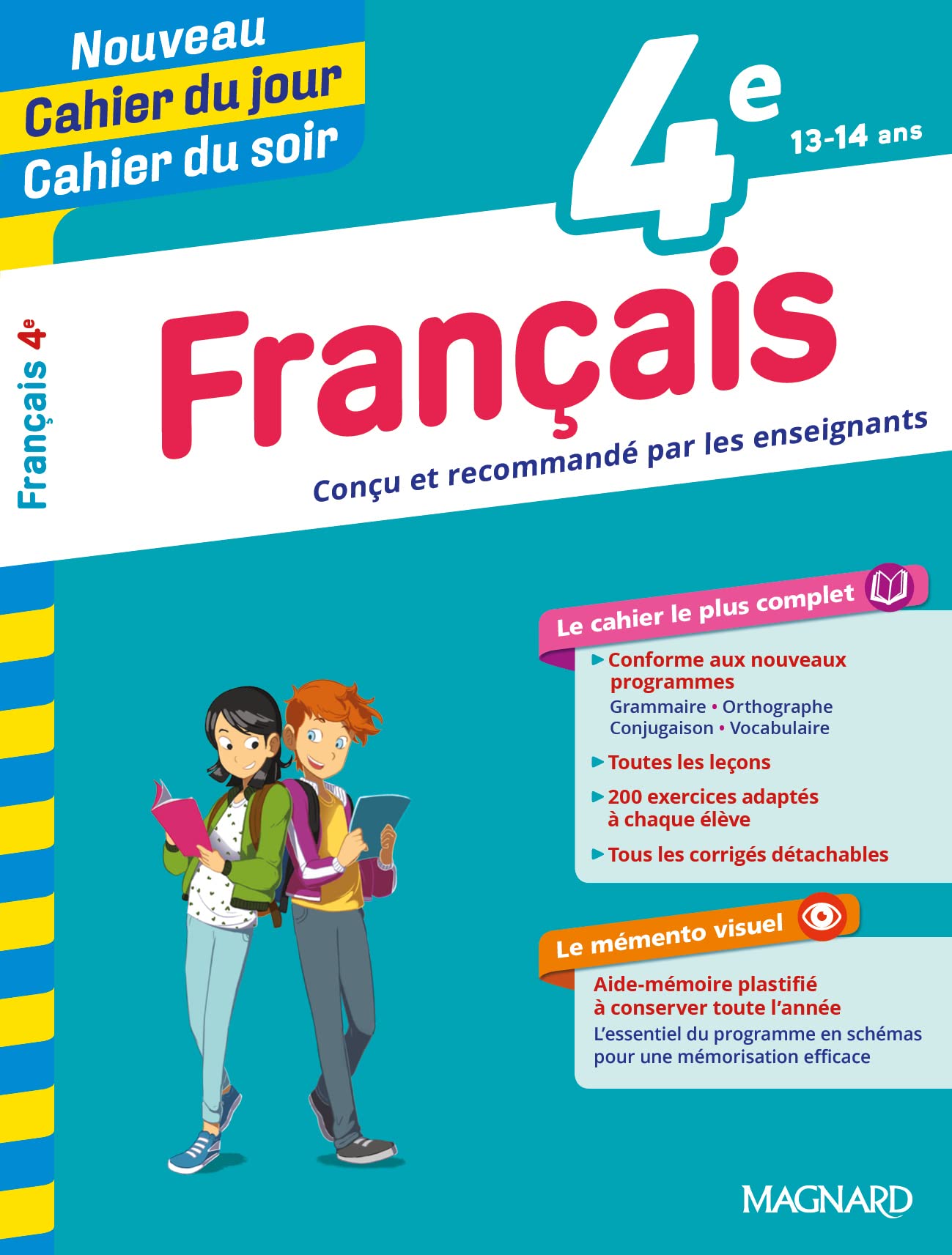 4E FRANCAIS CAHIER DU JOUR CAHIER DU SOI 9782210762336