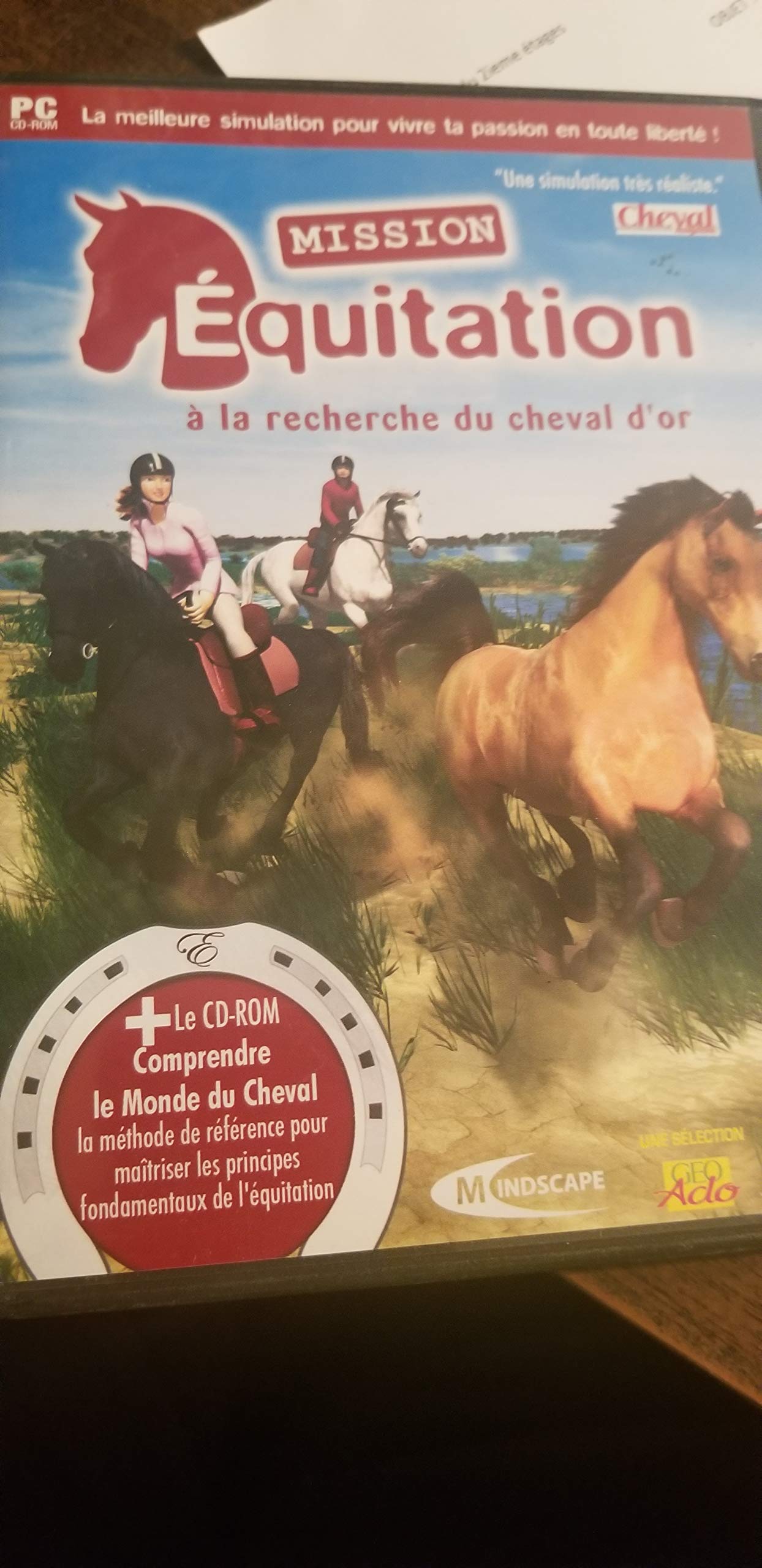 Mission Equitation - à la recherche du cheval d'or - PC - Neuf VF 5390102487027