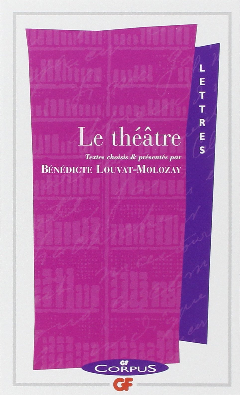 Le Théâtre 9782080730770