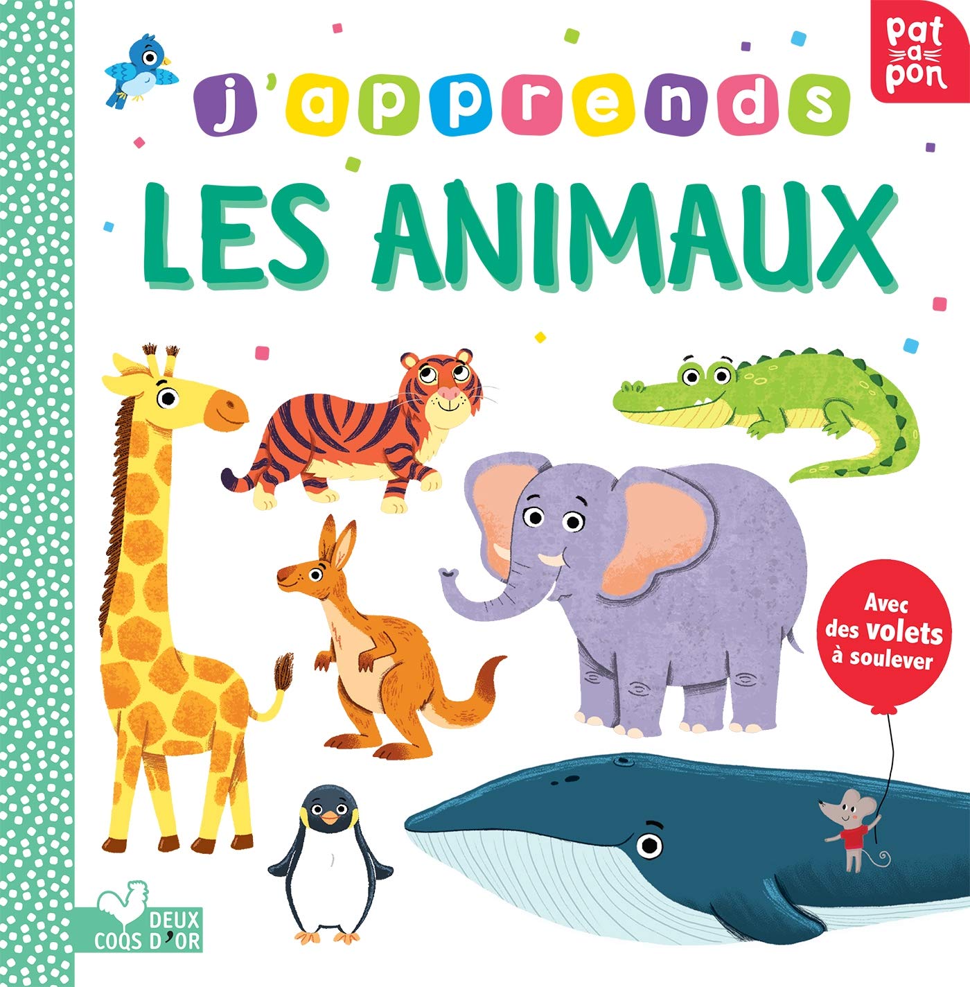J'apprends les animaux - livre avec volets 9782017079842