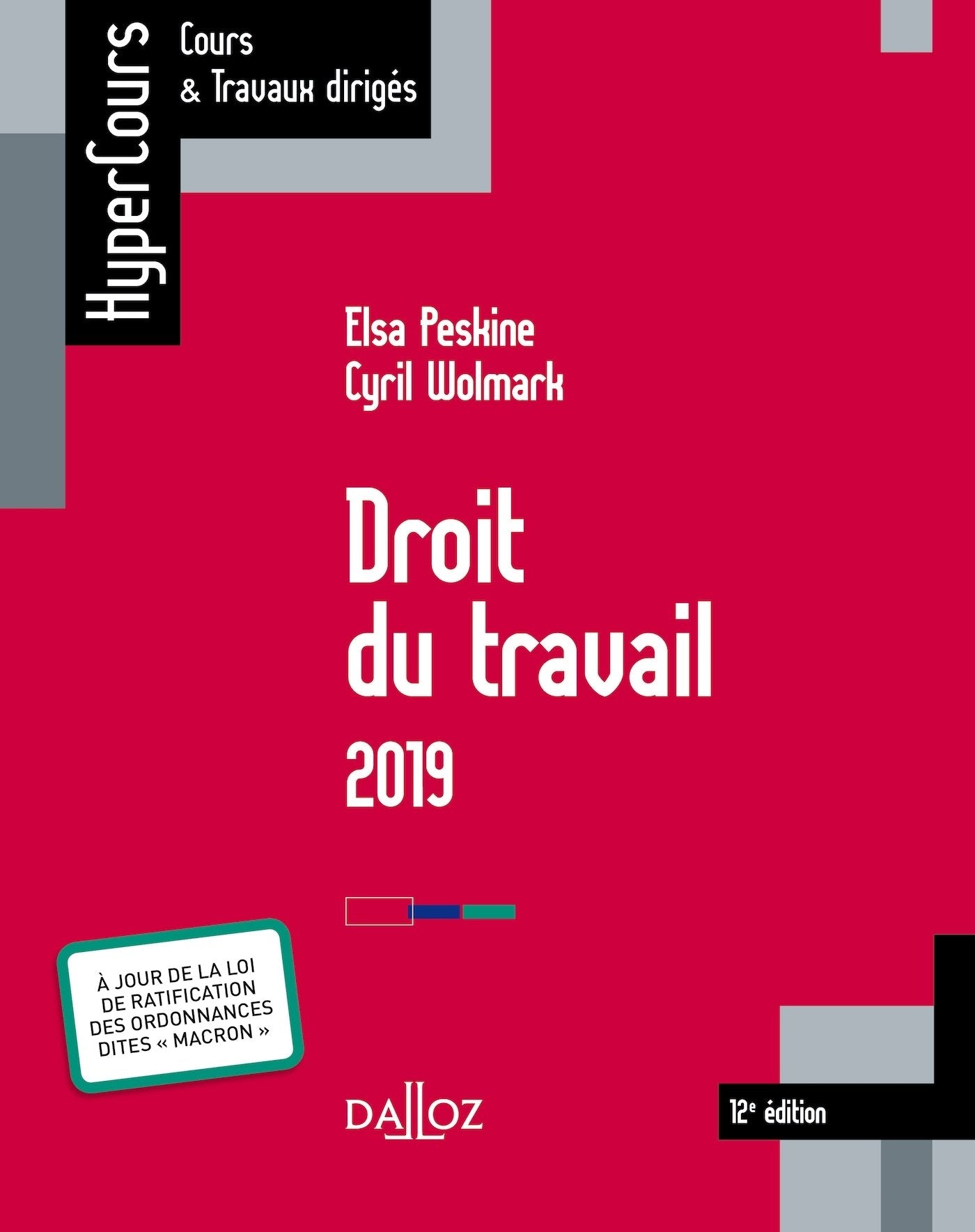 Droit du travail 9782247169351