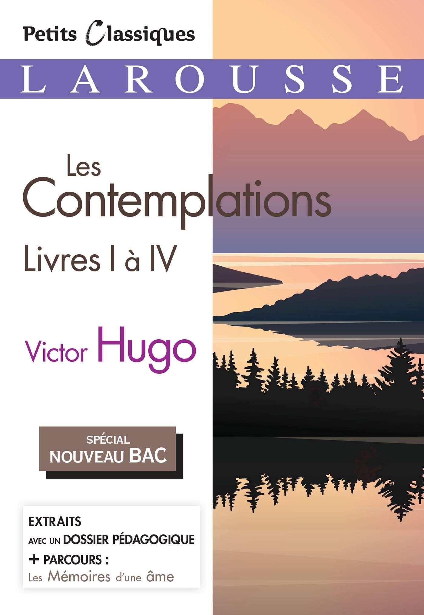 Les Contemplations, livres 1 à 4 (Spécial Bac) 9782035979087