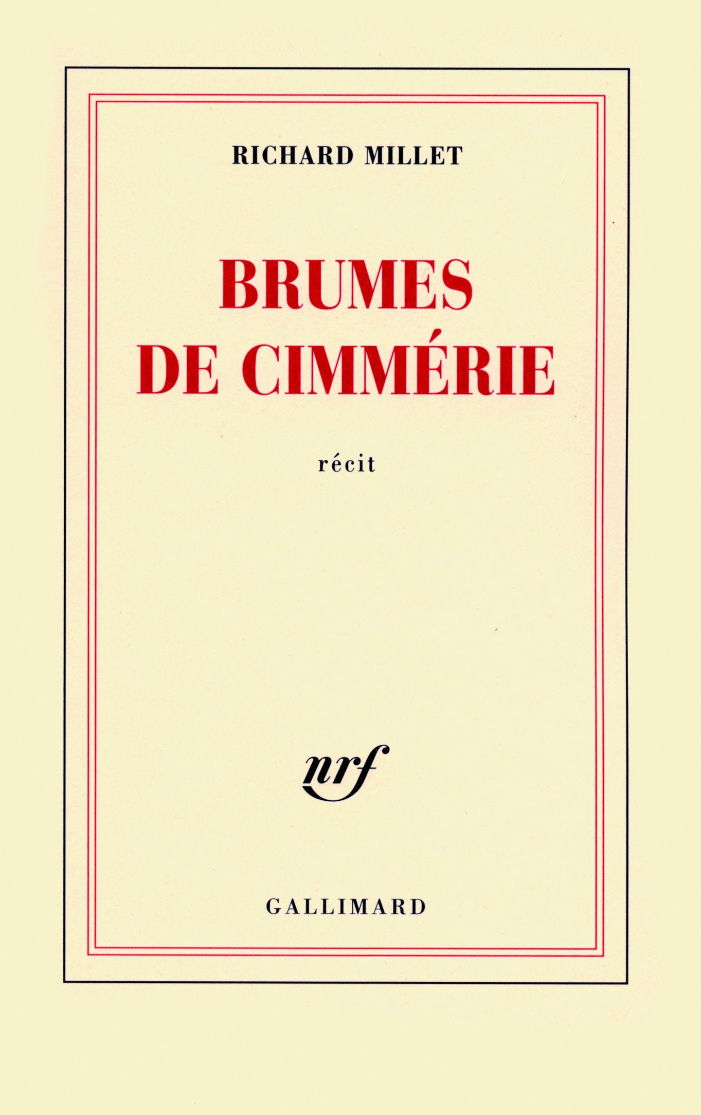Brumes de Cimmérie 9782070128105