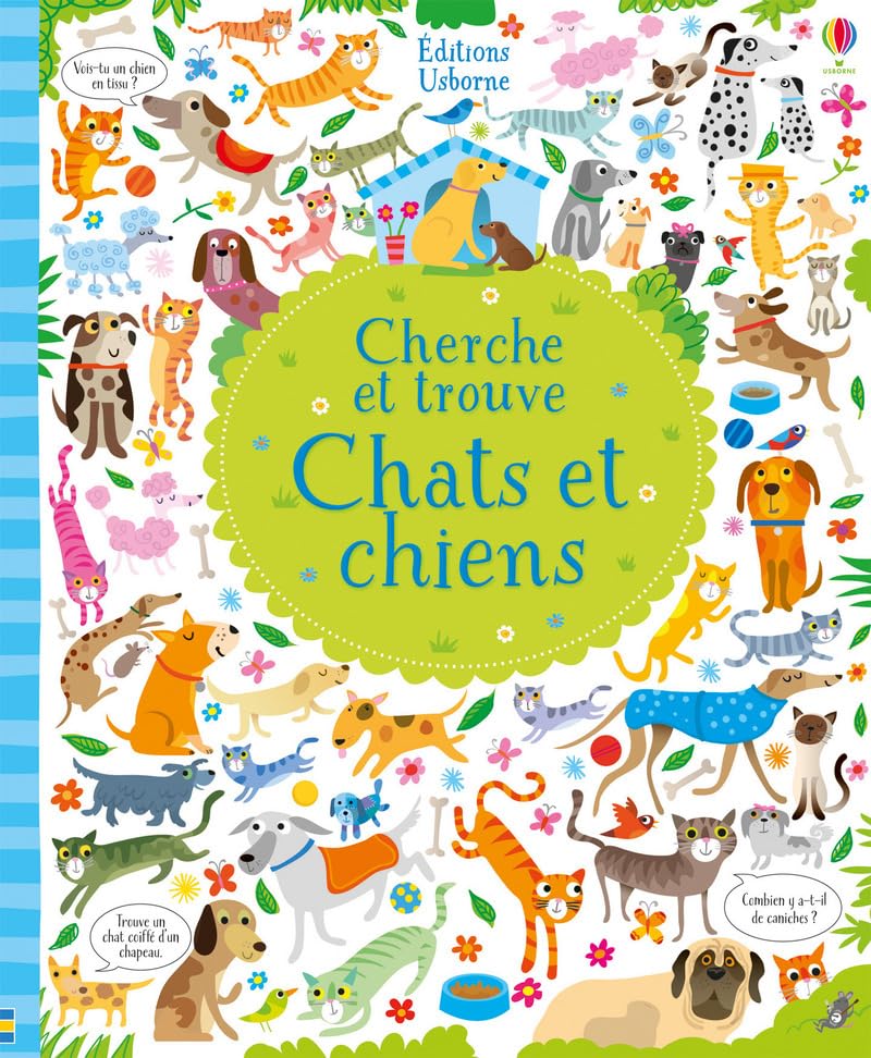 Chats et chiens - Cherche et trouve 9781474929677