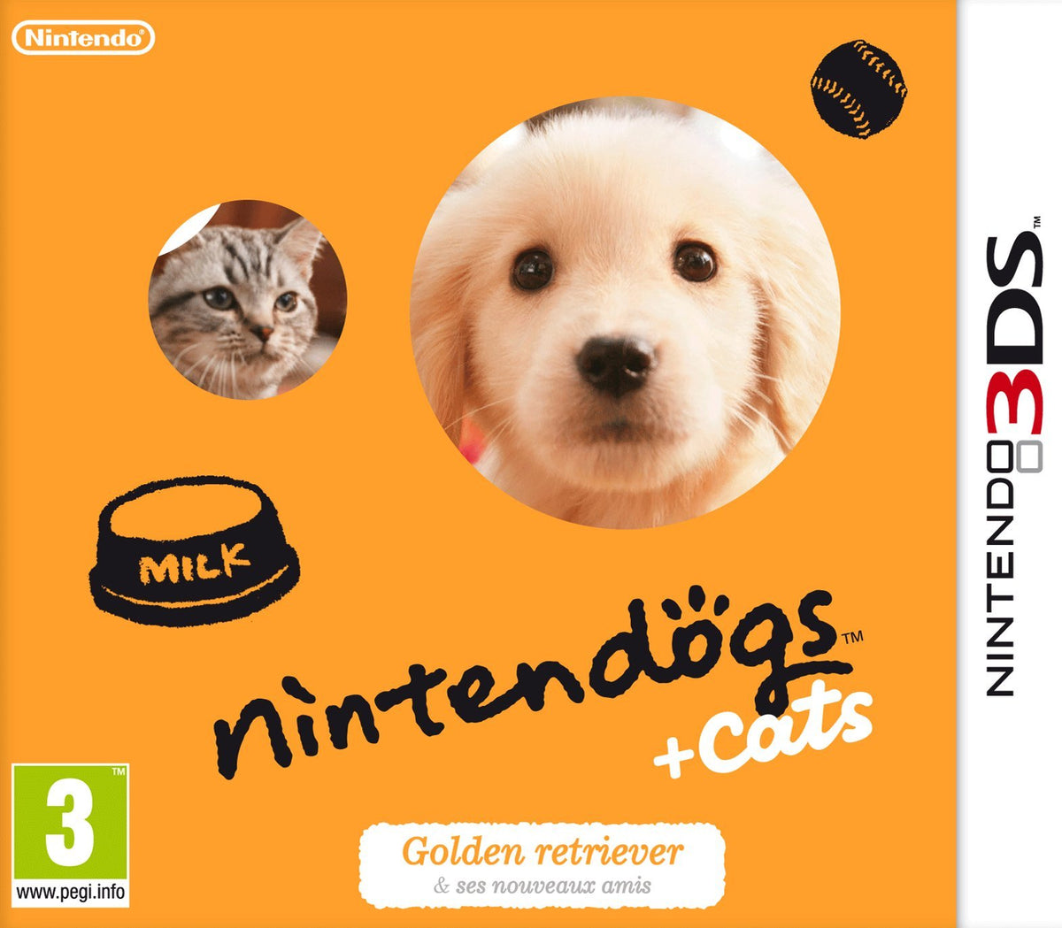Nintendogs + cats Golden Retriever & ses nouveaux amis 0045496520038