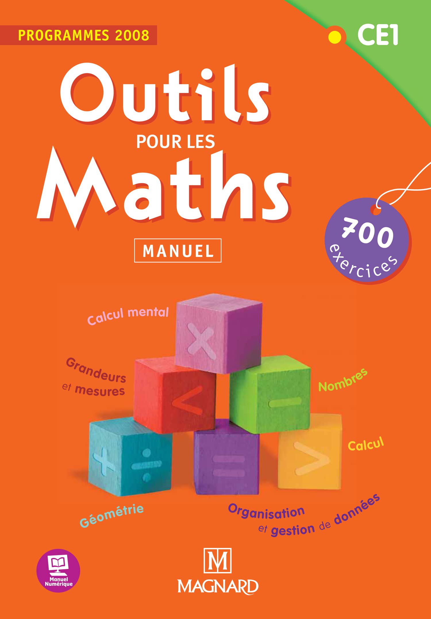 Outils pour les Maths CE1 (2012) - Livre de l'élève 9782210558113