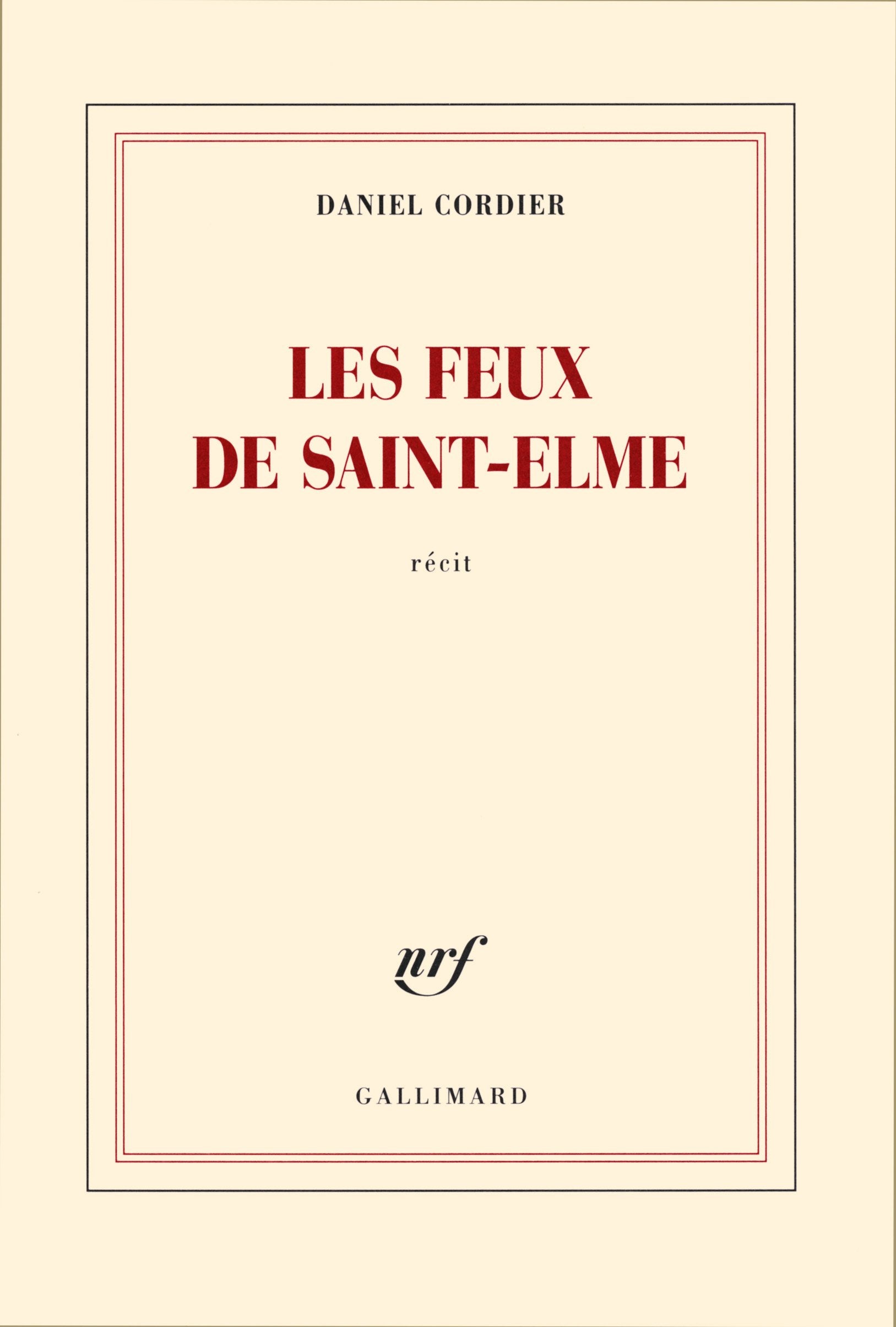 Les feux de Saint-Elme 9782070786343