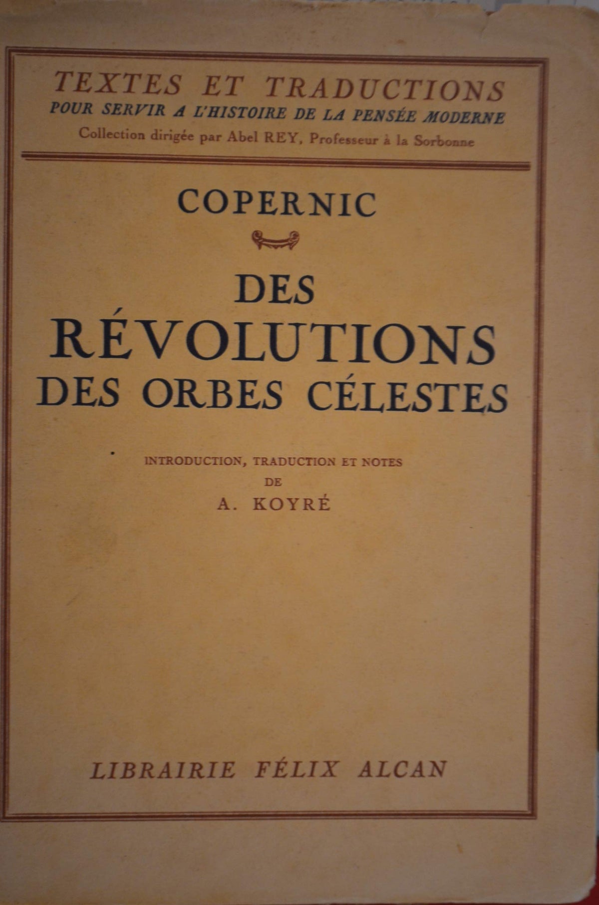 Des révolutions des orbes célestes 9782843520860