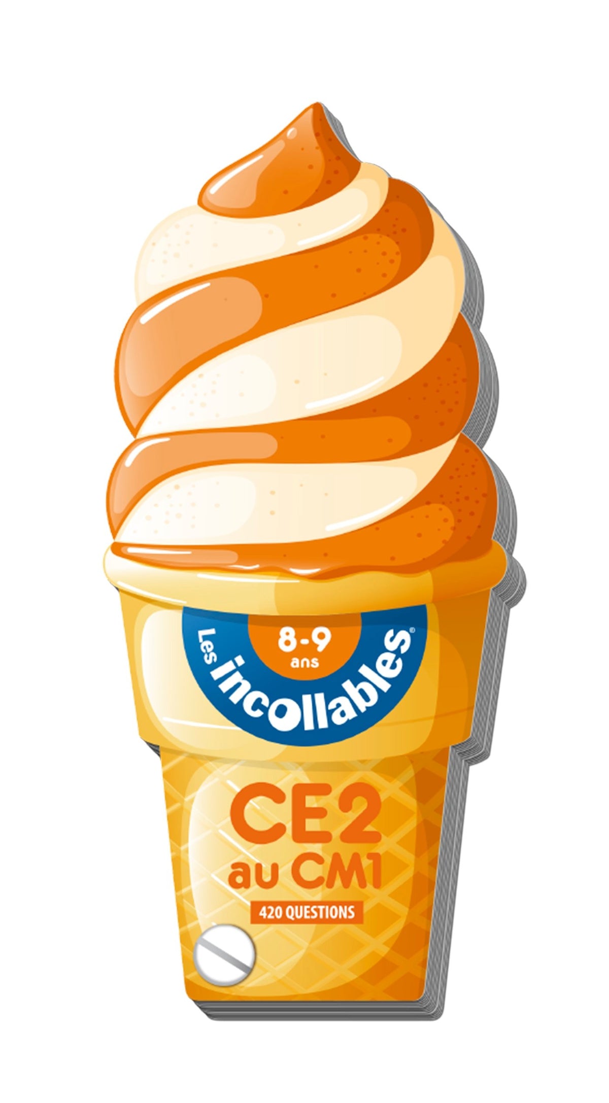 Incollables - Glace CE2 au CM1 - Cahier de vacances 9782809655452