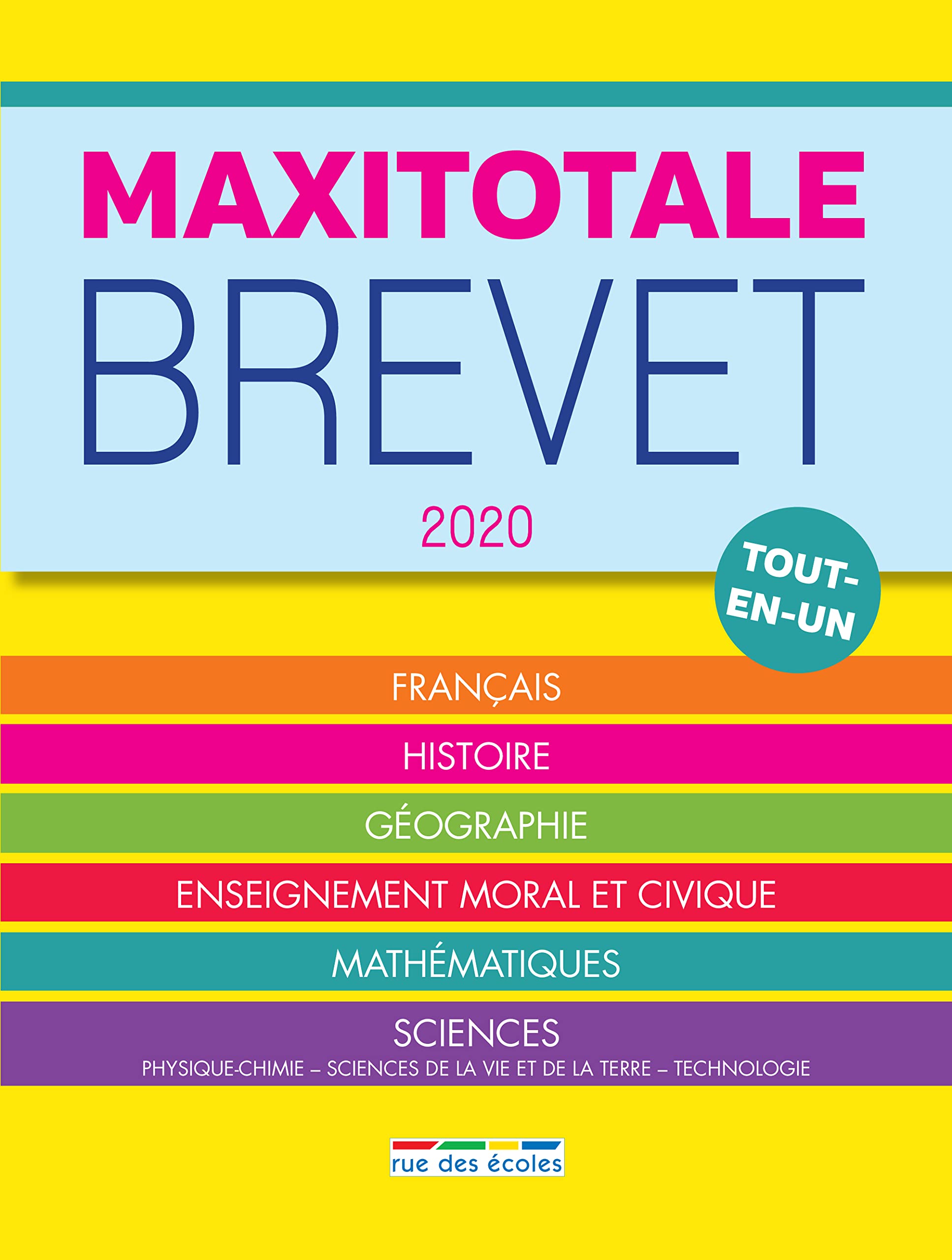 Brevet 2020 tout-en-un: Français histoire géographie enseignement moral et civique maths sciences 9782820810038